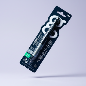 Uni Alpha-Gel Switch Mechanical Pencil: Kuru Toga Lead Rotation & Ergonomic Soft Grip