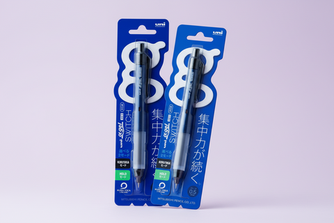 Uni Alpha-Gel Switch Mechanical Pencil: Kuru Toga Lead Rotation & Ergonomic Soft Grip