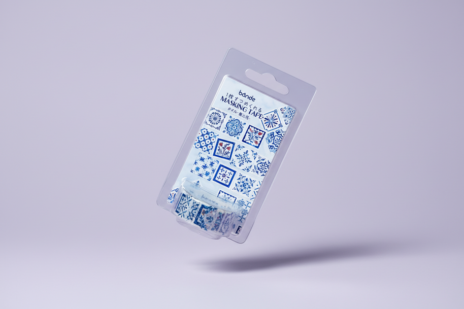 Bande Washi Roll Stickers: Layered Peel-and-Stick Decals for Journaling & Planners