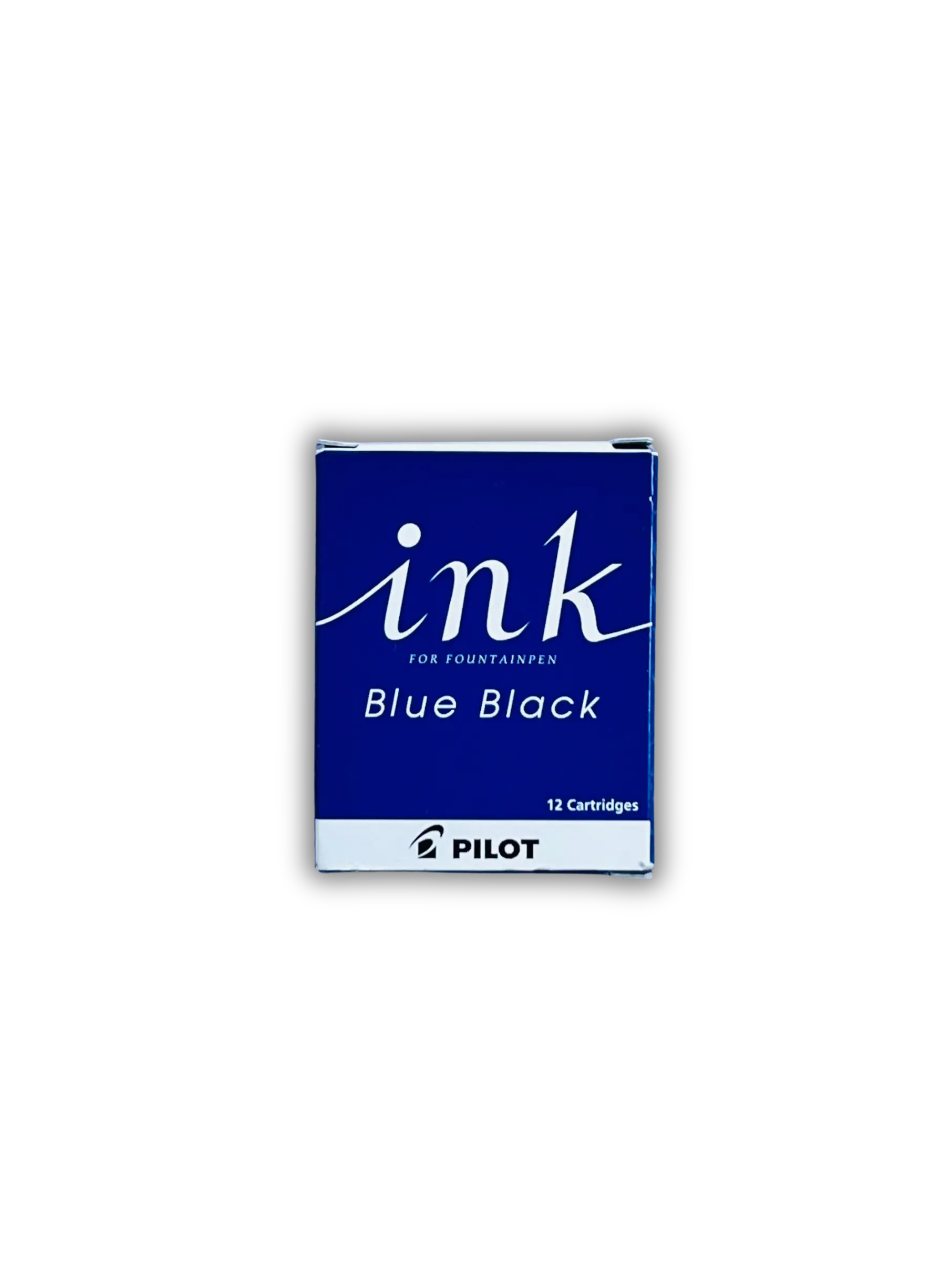 Pilot fountain pen Ink - Blue Black Color - 12 Cartridges