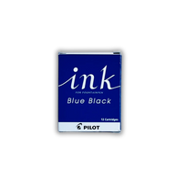 Pilot fountain pen Ink - Blue Black Color - 12 Cartridges