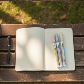 KOKUYO Mark+ Dual Color Highlighter: 2-in-1 Double Pen for Aesthetic Note-Taking