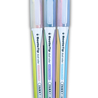 KOKUYO Mark+ Dual Color Highlighter: 2-in-1 Double Pen for Aesthetic Note-Taking