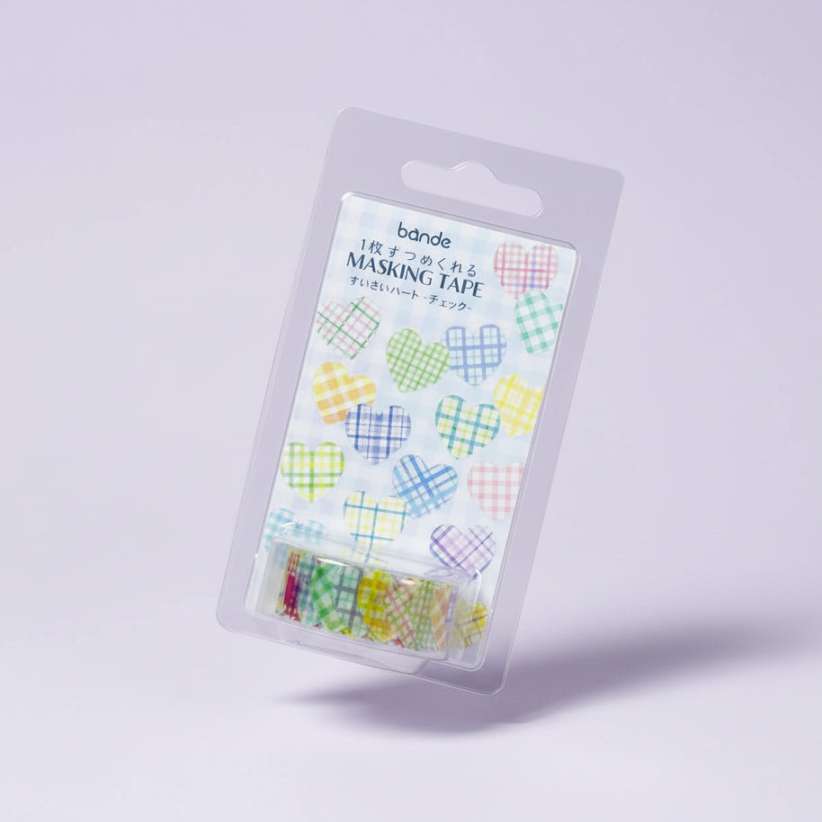 Bande Washi Roll Stickers: Layered Peel-and-Stick Decals for Journaling & Planners