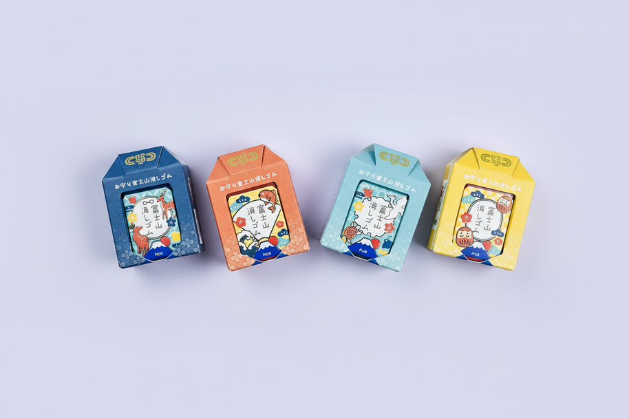 PLUS Mt. Fuji Eraser: Limited Edition Exam Support (Japanese Good Luck Series)
