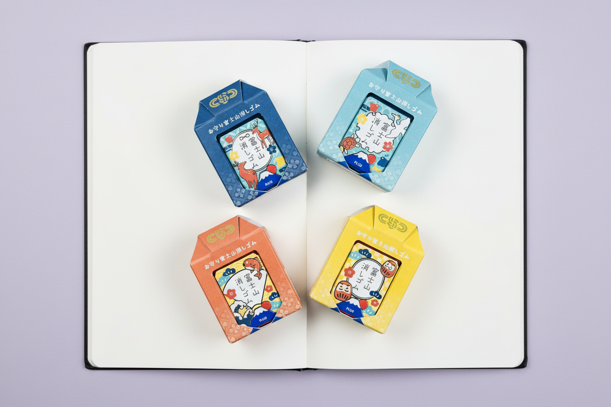 PLUS Mt. Fuji Eraser: Limited Edition Exam Support (Japanese Good Luck Series)