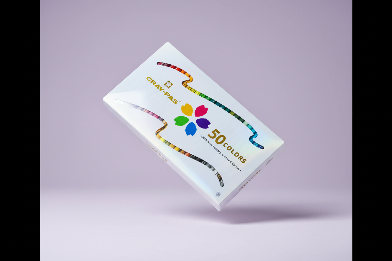 Sakura Craypas 100th Anniversary Edition: 50-Color Professional Art Set (Limited Edition)