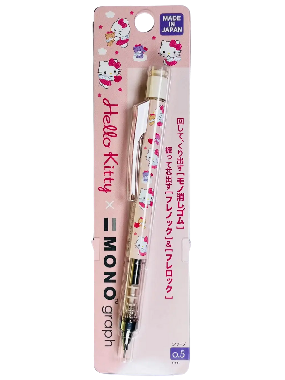 Tombow Mono Graph Shaker Pencil: Hello Kitty & My Melody Limited Edition (0.5mm)