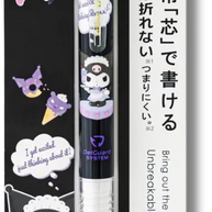 Zebra DelGuard Mechanical Pencil: Kuromi 50th Anniversary Limited Edition - 0.5mm Anti-Break Tech