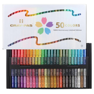 Sakura Craypas 100th Anniversary Edition: 50-Color Professional Art Set (Limited Edition)