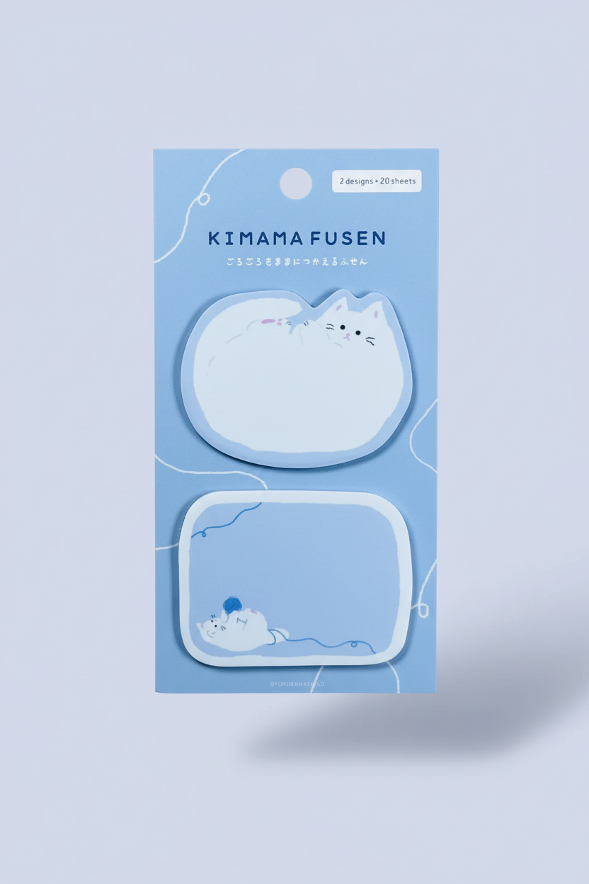 Furukawa Shiko Animal Shape Sticky Notes