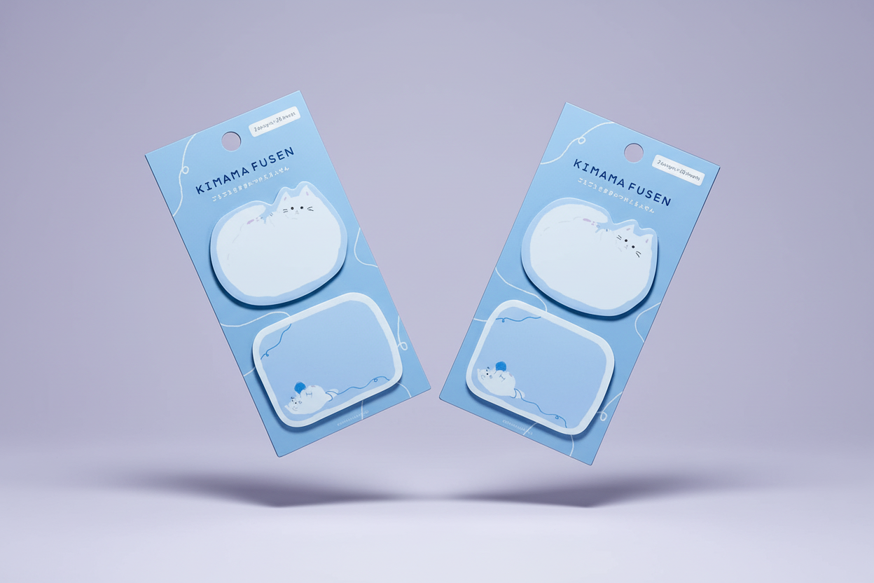 Furukawa Shiko Animal Shape Sticky Notes