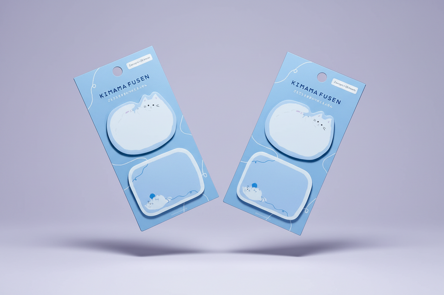 Furukawa Shiko Animal Shape Sticky Notes