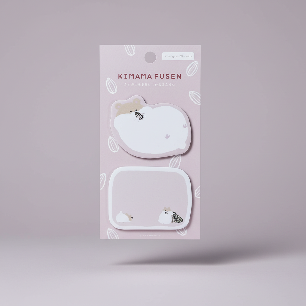Furukawa Shiko Animal Shape Sticky Notes