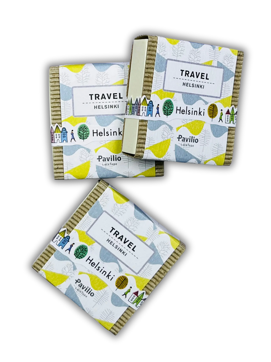 Travel Series Decorative Tape: 12 City Motifs - Durable Japanese PP Tape