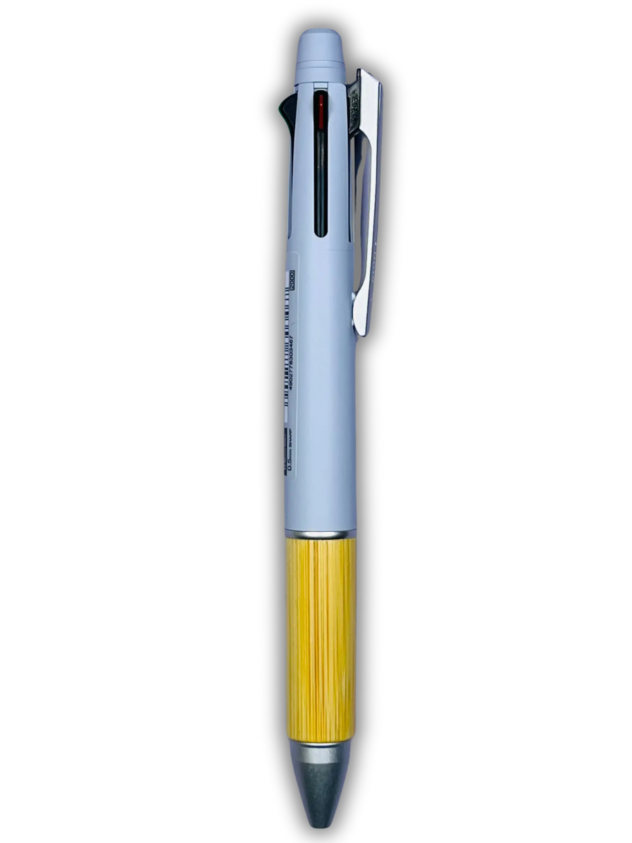 Uni Jetstream 4&1 Multi-Pen: Bamboo Edition - 4 Colors + 0.5mm Pencil