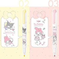 Zebra Mildliner x Sanrio 50th Anniversary Set: My Melody & Kuromi Limited Edition (5-Pack)