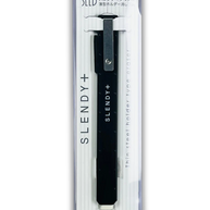 SEED SLENDY+ 2 Slim Eraser: Metal Body Precision Eraser for Planners & Pen Cases