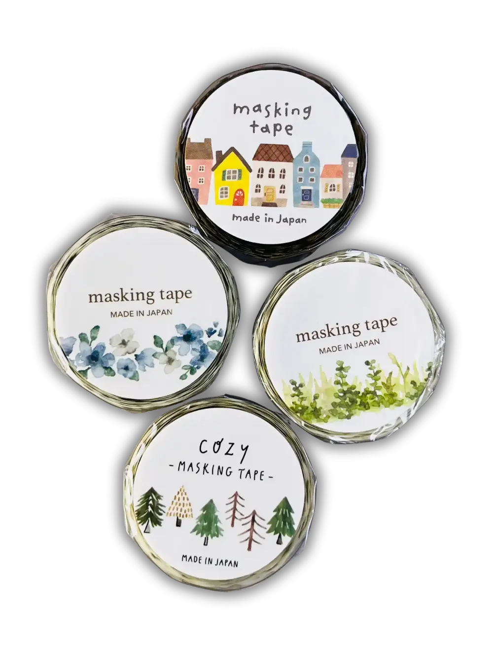 Edge-less Die-Cut Washi Tape: Rimless Japanese Masking Tape for Seamless Journaling