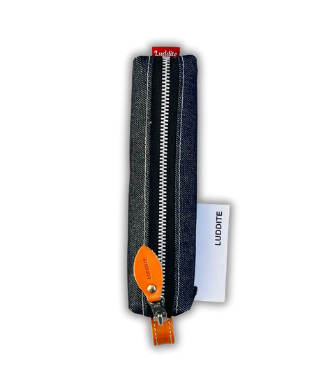 Luddite Authentic Denim Pen Case