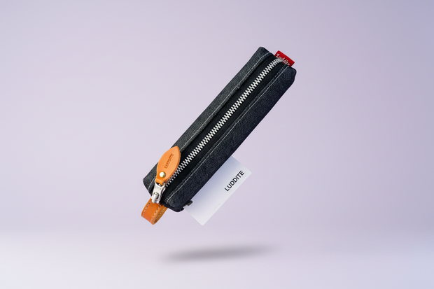 Luddite Authentic Denim Pen Case