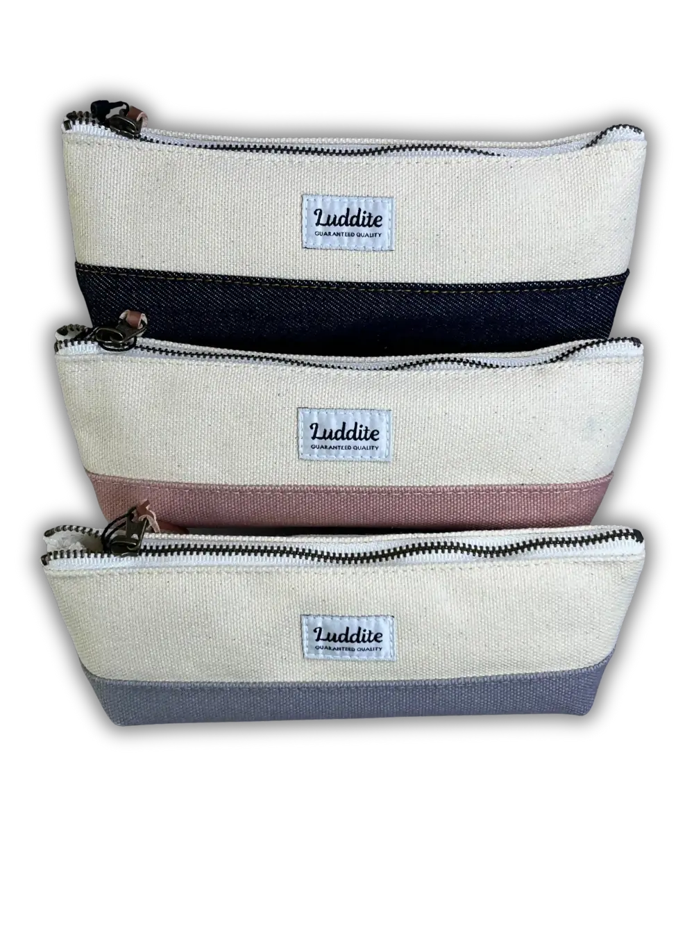 Kurashiki Canvas Two-Tone Pen Case